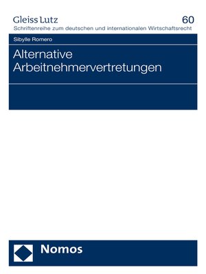 cover image of Alternative Arbeitnehmervertretungen